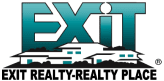 EXIT Realty logo with house silhouette.